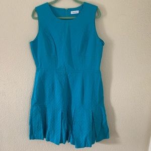 New Calvin Klein pleated dress